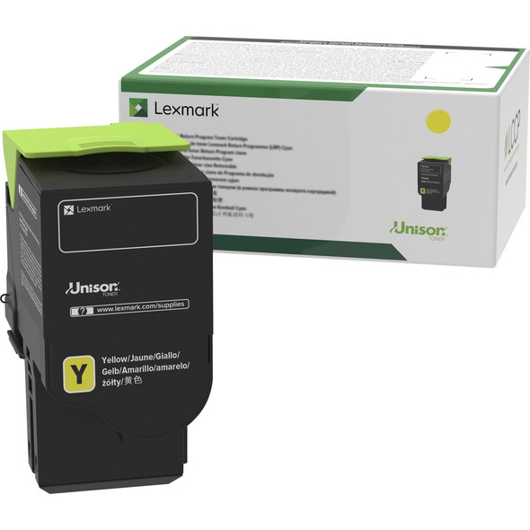 Lexmark Unison Original Toner Cartridge - Yellow - 78C10Y0