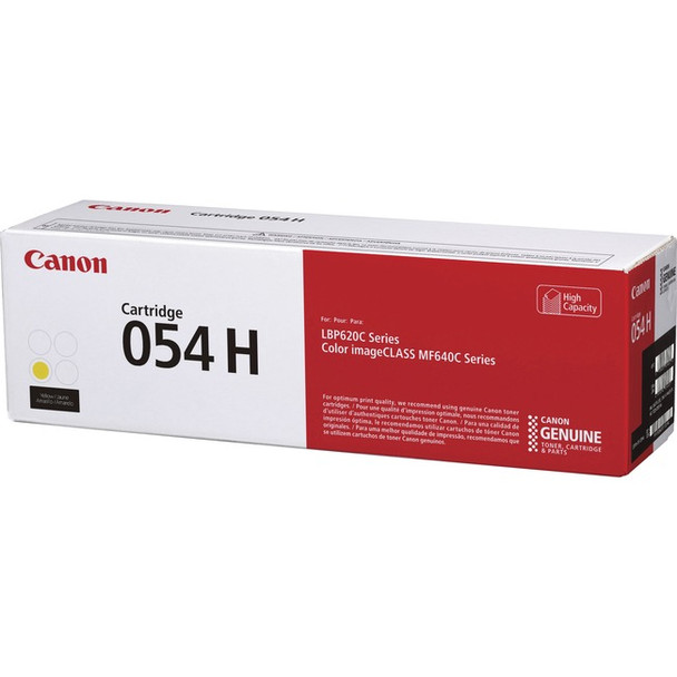 Canon 054H Original Toner Cartridge - Yellow