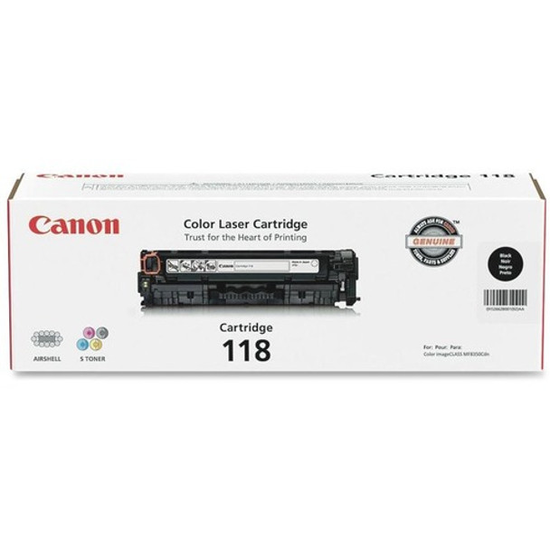 Canon Cartridge 118BK Original Toner Cartridge