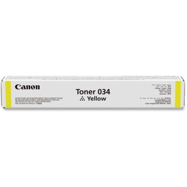 Canon Original Toner Cartridge Yellow - 034