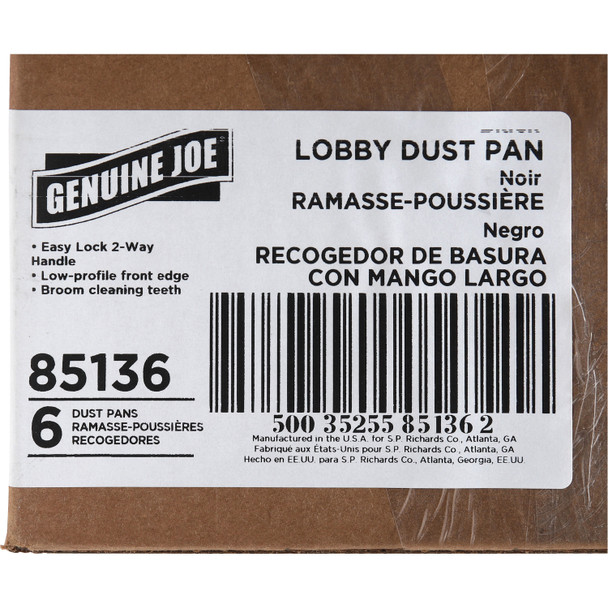 Genuine Joe Lobby Dust Pan 85136