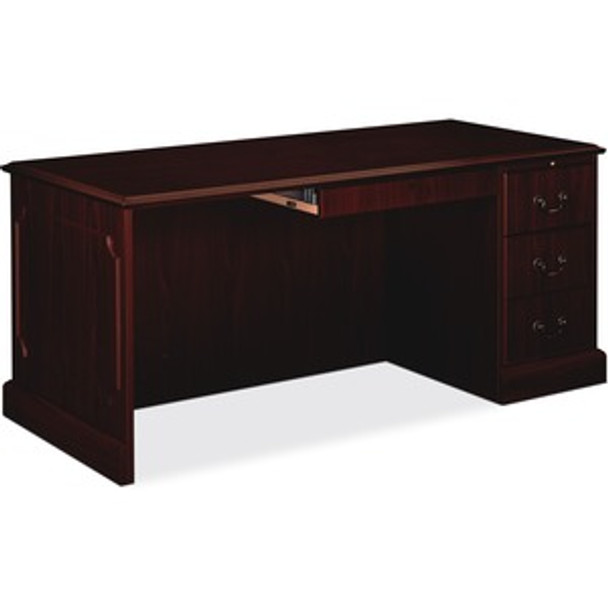 HON 94000 Series Right Pedestal Desk - 2-Drawer 94283RNN