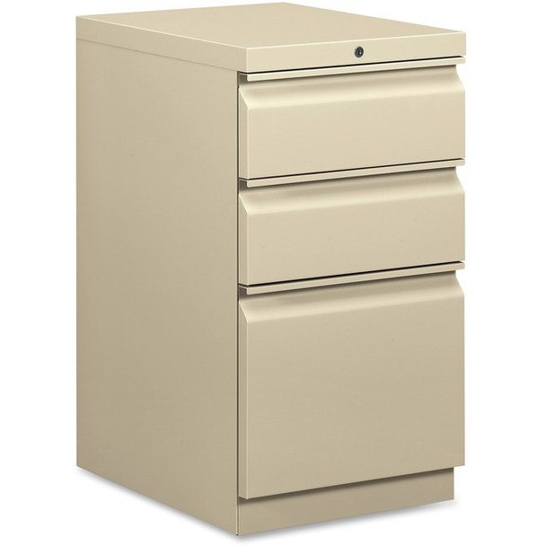 HON Pedestal File, 20"D - 3-Drawer HBMP2BL