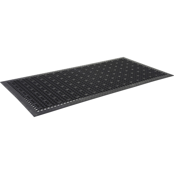 Genuine Joe Versa-Lite Anti-microbial Rubber Mat 01705