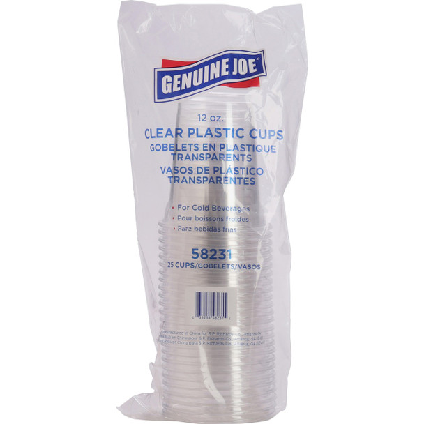 Genuine Joe Clear Plastic Cups 58231