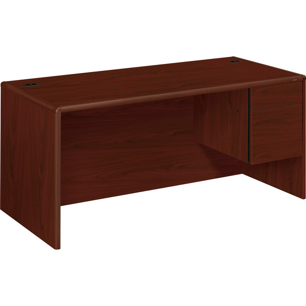 HON 10700 Series Box/File Right-Pedestal Desk - 2-Drawer 10783RNN