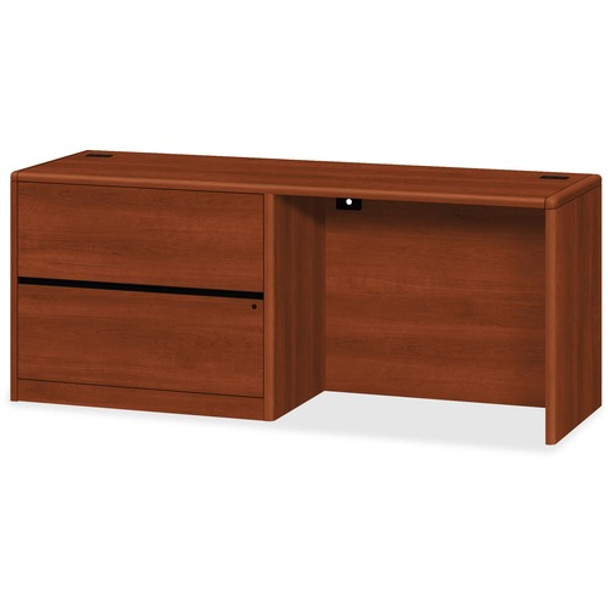 HON 10700 Series Left-Pedestal Credenza 10748LCO