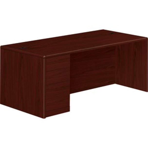 HON 10700 Series Left Pedestal Desk - 3-Drawer 10788LNN