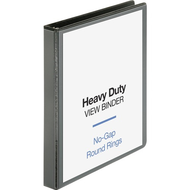 Business Source Heavy-duty View Binder BSN19600