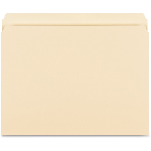 Business Source Straight Tab Cut Letter Recycled Storage Folder BSN16518