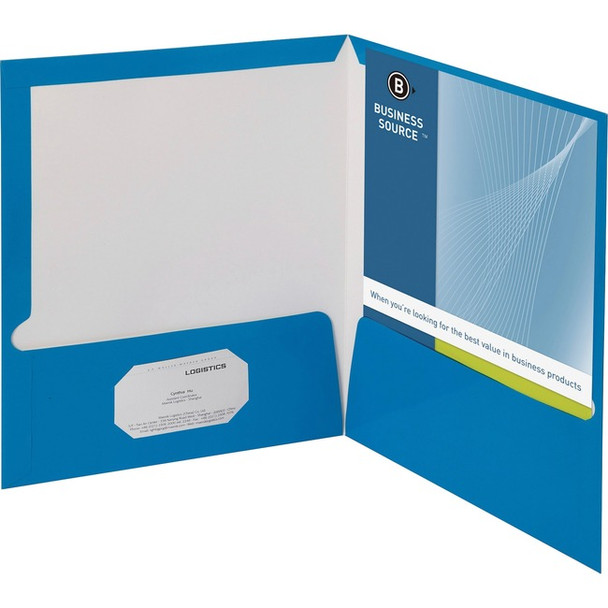 Business Source Letter Pocket Folder BSN44423