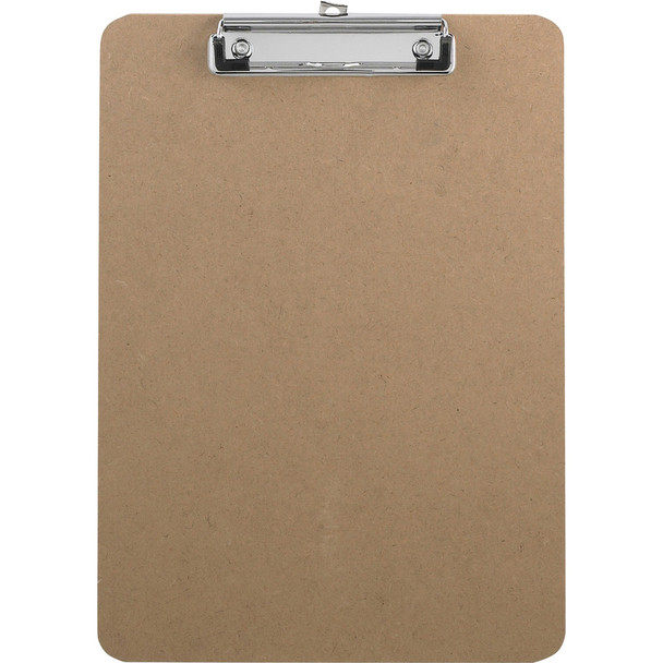 Business Source Flat Clip Hardboard Clipboard BSN16508