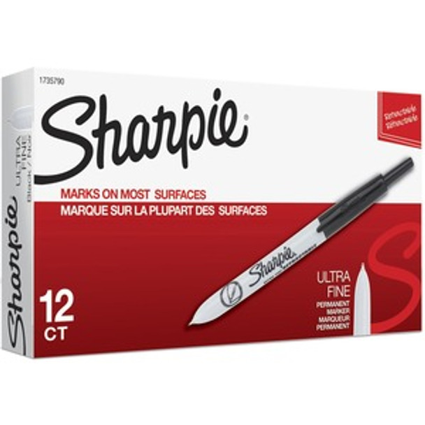 Sharpie Retractable Ultra Fine Point Permanent Marker SAN1735790