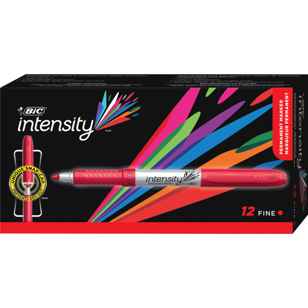 BIC Mark-it Fine Point Permanent Markers BICGPM11RD