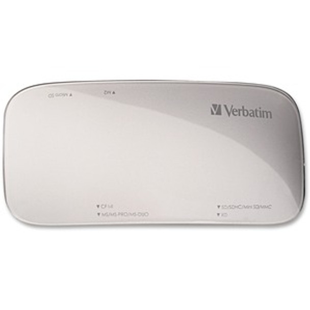 Verbatim Universal Card Reader, USB 3.0 - Silver VER97706