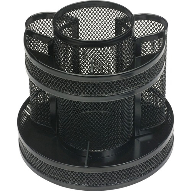 Lorell Mesh Rotary Organizer LLR62886