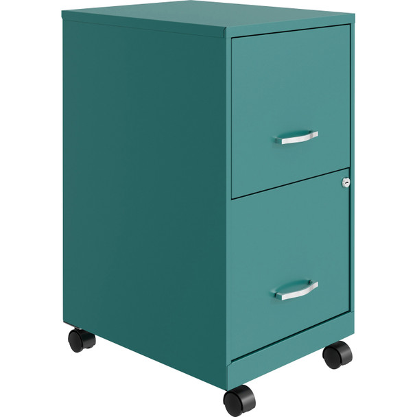 Lorell SOHO F/F Mobile File Cabinet LLR00061TL