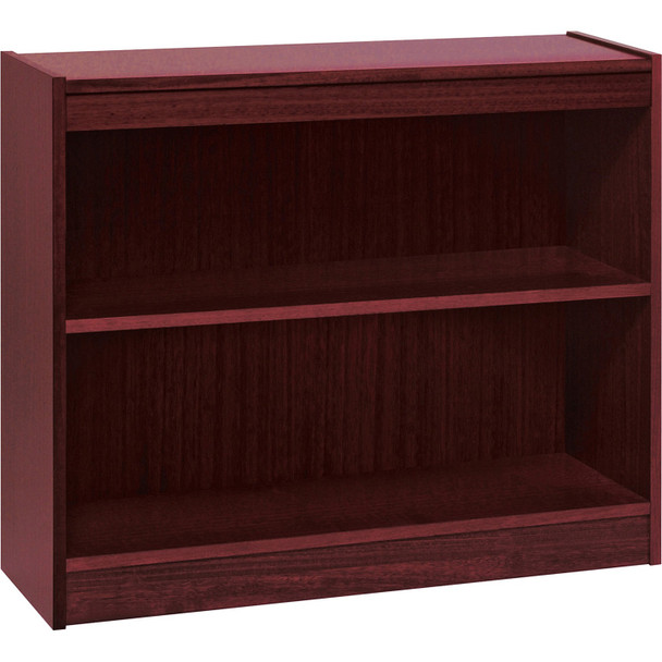 Lorell Panel End Hardwood Veneer Bookcase LLR60070