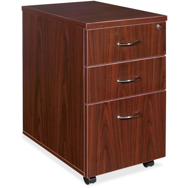 Lorell Essentials Pedestal - 3-Drawer LLR69395