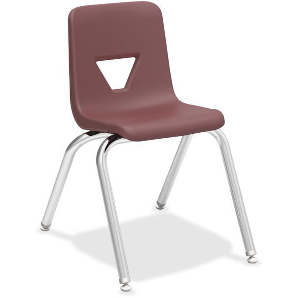 Lorell 16" Seat-height Stacking Student Chairs LLR99889