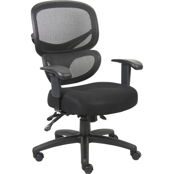 Lorell Mesh-Back Fabric Executive Chairs LLR60622