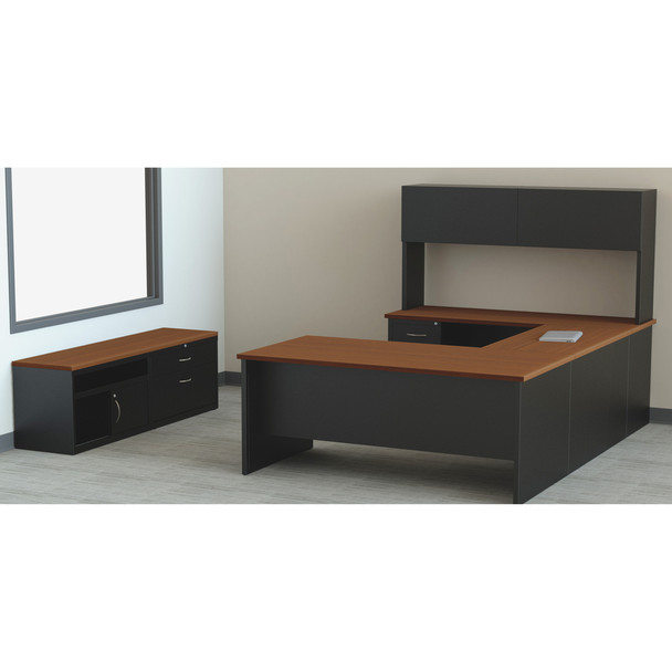 Lorell 2-drawer Lateral Credenza LLR60937