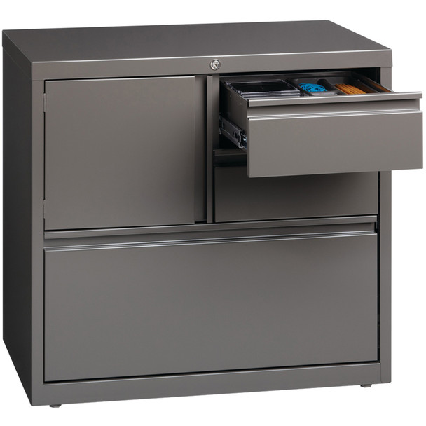 Lorell 30" Personal Storage Center Lateral File - 3-Drawer LLR60934