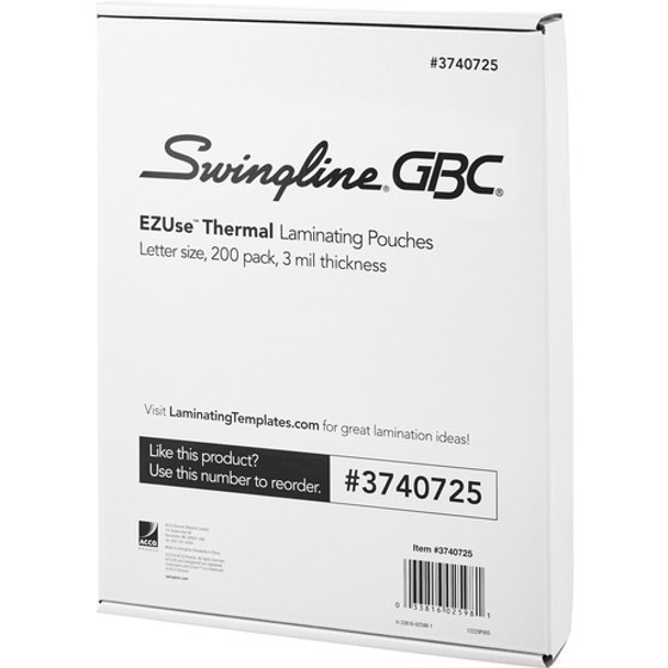 GBC EZUse Thermal Laminating Pouches GBC3740725
