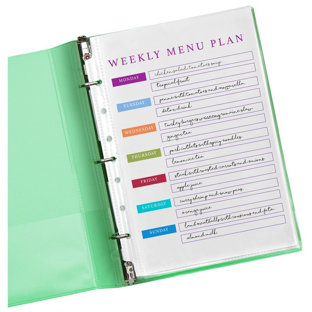 Avery&reg; Mini Diamond Clear Heavyweight Sheet Protectors AVE77004