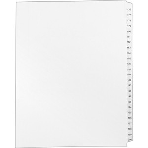 Avery&reg; Standard Collated Legal Exhibit Divider Sets - Avery Style AVE01337