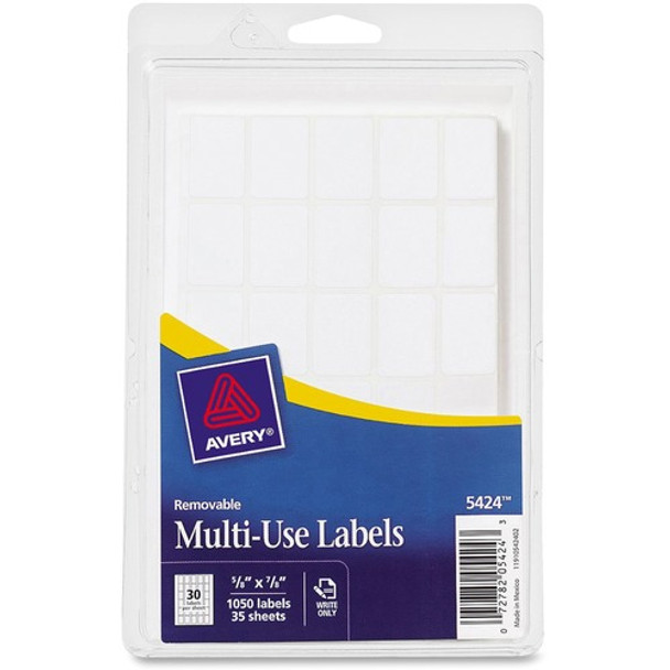 Avery&reg; Removable ID Labels AVE05424