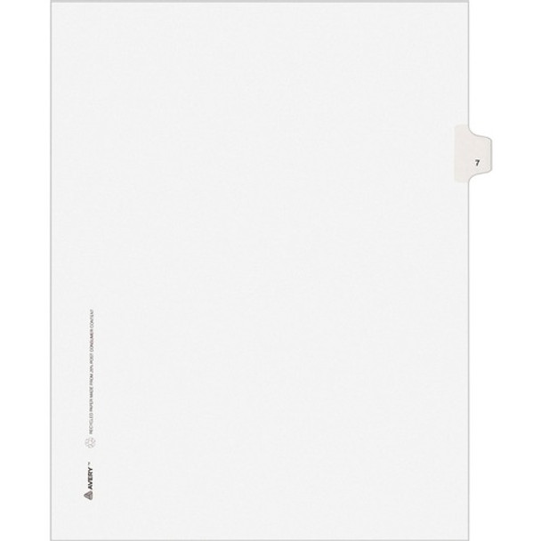 Avery&reg; Individual Legal Exhibit Dividers - Avery Style - Unpunched AVE11917