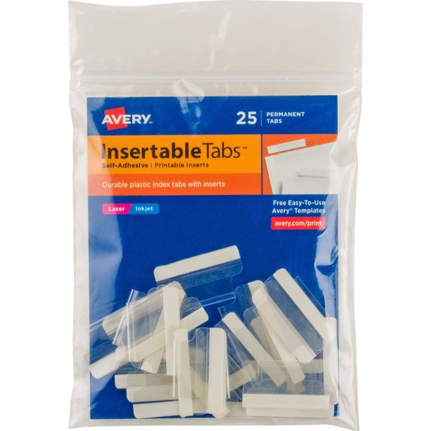 Avery&reg; Index Tabs with Printable Inserts AVE16221