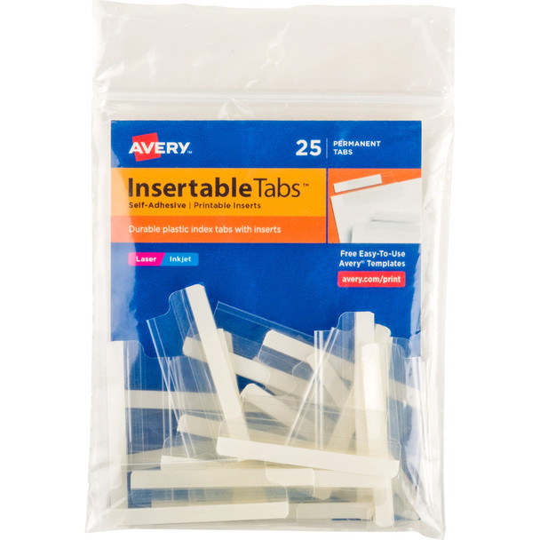 Avery&reg; Index Tabs with Printable Inserts AVE16241