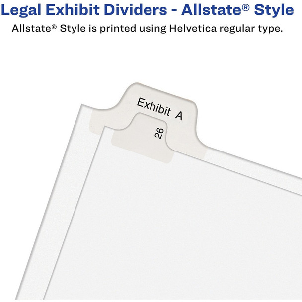 Avery&reg; Alllstate Style Individual Legal Dividers AVE82223