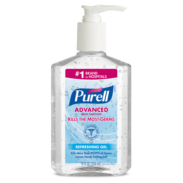 Gojo Purell Instant Hand Sanitizer Pump Dispenser Bottle GOJ965212