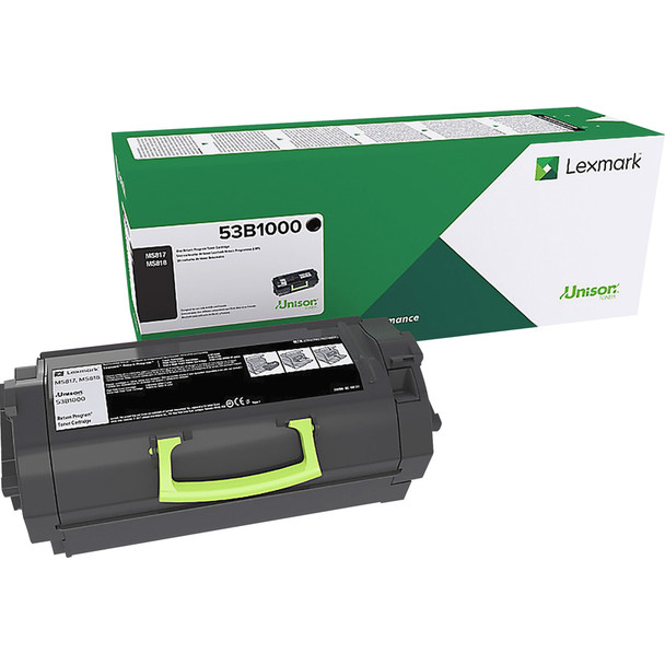 Lexmark Original Toner Cartridge - Black - 53B1000