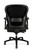 HON Wave Mesh Big and Tall Executive Chair, Black Mesh Back and Sandwich Mesh Seat, Rear View