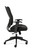HON Wave All Mesh High Back Task Chair, Black Mesh Back and Sandwich Seat, Side View