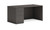 HON Mod, 60"W x 30"D Desk, Full Height Pedestal, Slate Teak Finish