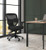 HON Prominent Mesh High Back Task Chair, Black Mesh Seat and Back, Office Setup