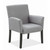 Bowery Retro Style Guest Chair with Wood Legs