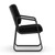 Value Sled Base Guest Chair with Black Frame - Fabric