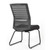 Interchangeable Black Mesh Back Guest Chair with Sled Base