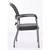 CoolMesh Mesh Back Guest Chair with Arms and Titanium Gray Frame