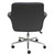 OfficeSource, Bolster, Mid Back Swivel Chair, Chrome Base, Rear View