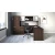 OfficeSource, Starlight, Mid Back Luxe Office Chair at Desk
