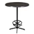 OfficeSource, Robust Collection, Outdoor Cafe Height X Table Base, Footring, with Top