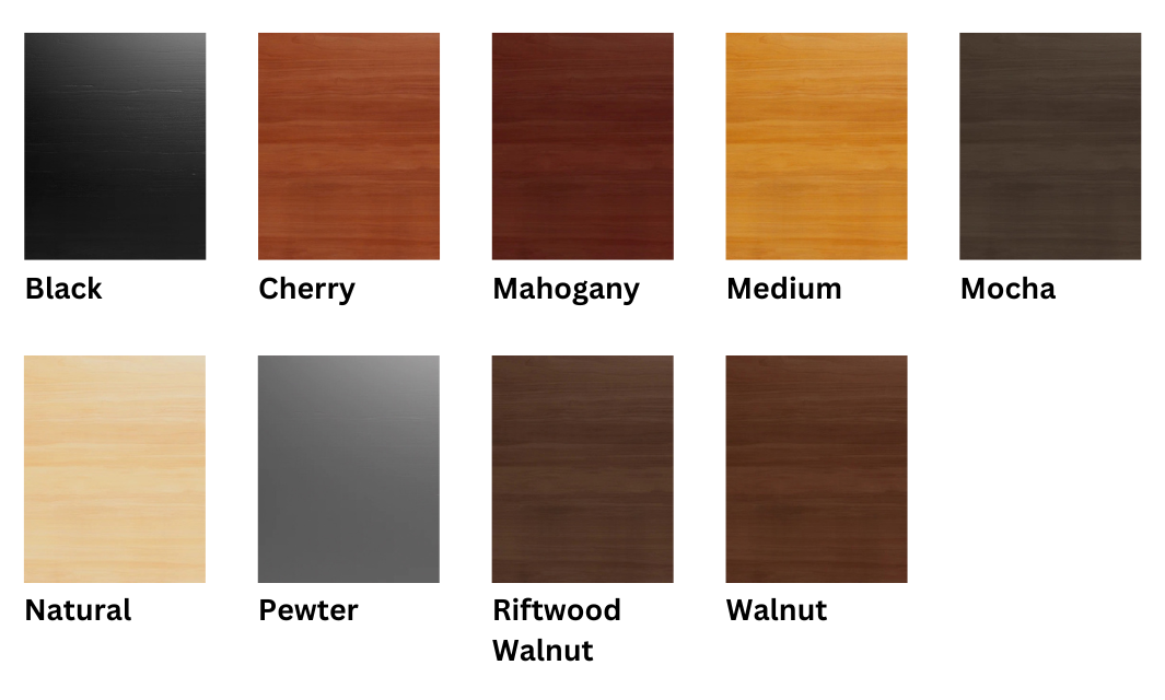 lesro-belmont-wood-frame-finish-options