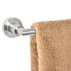 Dynasty Hardware 4000-SN-3 Manhattan Towel Bar Set, Satin Nickel, 3-Piece Set, With 24" Towel Bar